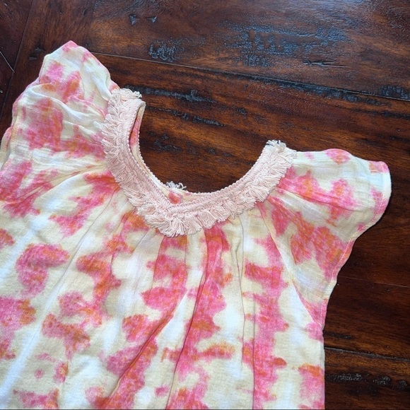 Jessica Simpson Tie Dye Shortsleeved Dress Size 3T - Picture 3 of 9